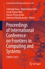 Cover: Proceedings of International Conference on Frontiers in Computing and Systems - Springer