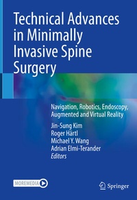 Enlarge image Cover: Technical Advances in Minimally Invasive Spine Surgery - Springer
