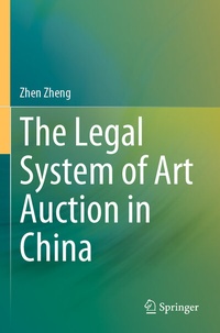 Abbildung von: The Legal System of Art Auction in China - Springer