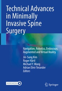 Enlarge image Cover: Technical Advances in Minimally Invasive Spine Surgery - Springer