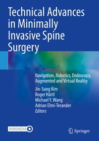 Enlarge image Cover: Technical Advances in Minimally Invasive Spine Surgery - Springer