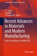 Cover: Recent Advances in Materials and Modern Manufacturing - Springer
