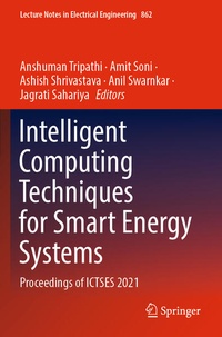 Enlarge image Cover: Intelligent Computing Techniques for Smart Energy Systems - Springer
