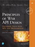 Cover: Principles of Web API Design - Addison Wesley