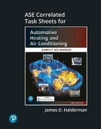 Enlarge image Cover: ASE Correlated Task Sheets for Automotive Heating and Air Conditioning - Pearson Education (US)