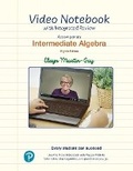 Cover: Video Organizer for Intermediate Algebra - Pearson Education (US)
