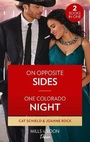 Cover: On Opposite Sides / One Colorado Night - Mills & Boon