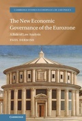 Cover: The New Economic Governance of the Eurozone - Cambridge University Press