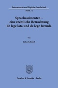 Bild: Sprachassistenten - eine rechtliche Betrachtung de lege lata und de lege ferenda. - Duncker & Humblot