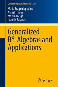 Abbildung von: Generalized B*-Algebras and Applications - Springer