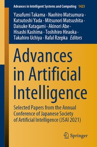Enlarge image Cover: Advances in Artificial Intelligence - Springer