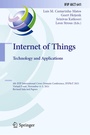 Cover: Internet of Things. Technology and Applications - Springer