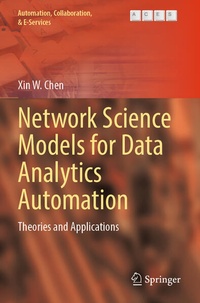 Enlarge image Cover: Network Science Models for Data Analytics Automation - Springer