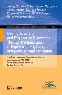 Enlarge image Cover: Driving Scientific and Engineering Discoveries Through the Integration of Experiment, Big Data, and Modeling and Simulation - Springer
