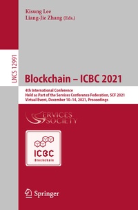 Abbildung von: Blockchain - ICBC 2021 - Springer
