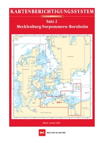 Abbildung von: Berichtigung Sportbootkarten Satz 2: Mecklenburg-Vorpommern - Bornholm (Ausgabe 2022) - Delius Klasing