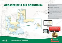 Abbildung von: Sportbootkarten Satz 4: Großer Belt bis Bornholm (Ausgabe 2022) - Delius Klasing