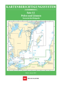 Abbildung von: Berichtigung Sportbootkarten Satz 13: Polen und Litauen (Ausgabe 2022) - Delius Klasing