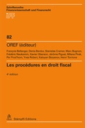 Cover: Les proc&eacute;dures en droit fiscal - St&auml;mpfli Verlag