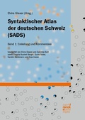 Cover: Syntaktischer Atlas der deutschen Schweiz (SADS) - Narr Francke Attempto