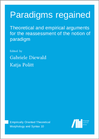 Enlarge image Cover: Paradigms regained - Language Science Press