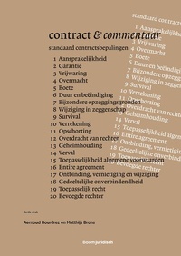 Abbildung von: Contract & commentaar - Boom juridisch