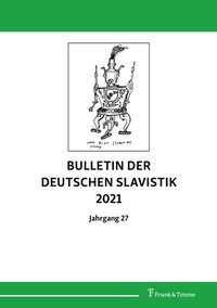Abbildung von: Bulletin der Deutschen Slavistik 2021 - Frank & Timme