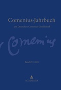 Cover: Comenius-Jahrbuch - Academia