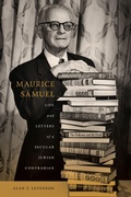 Cover: Maurice Samuel - The University of Alabama Press