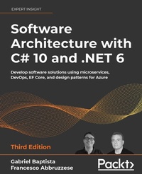 Enlarge image Cover: Software Architecture with C# 10 and .NET 6 - Packt Publishing