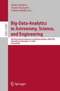 Enlarge image Cover: Big-Data-Analytics in Astronomy, Science, and Engineering - Springer