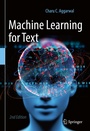Cover: Machine Learning for Text - Springer