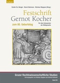 Cover: Festschrift Gernot Kocher zum 80. Geburtstag - Leykam
