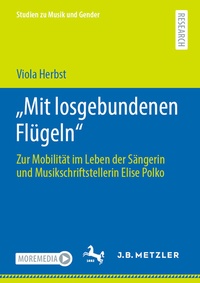Abbildung von: "Mit losgebundenen Flügeln" - J.B. Metzler