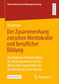 Cover: Der Zusammenhang zwischen Meritokratie und beruflicher Bildung - Springer VS