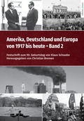 Cover: Amerika, Deutschland und Europa von 1917 bis heute - Band 2 - edition aixact
