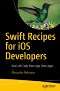 Cover: Swift Recipes for iOS Developers - APress