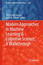 Cover: Modern Approaches in Machine Learning & Cognitive Science: A Walkthrough - Springer