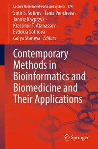 Enlarge image Cover: Contemporary Methods in Bioinformatics and Biomedicine and Their Applications - Springer