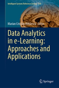 Enlarge image Cover: Data Analytics in e-Learning: Approaches and Applications - Springer