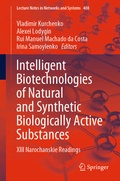 Cover: Intelligent Biotechnologies of Natural and Synthetic Biologically Active Substances - Springer
