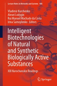 Enlarge image Cover: Intelligent Biotechnologies of Natural and Synthetic Biologically Active Substances - Springer