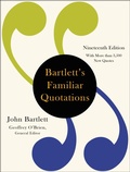 Cover: Bartlett's Familiar Quotations - Little, Brown and Company