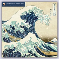 Bild vergrößern Bild: Japanese Woodblocks - Japanische Holzschnitte 2023 - Flame Tree Publishing