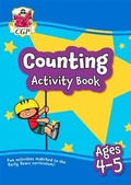 Cover: Counting Activity Book for Ages 4-5 (Reception) - Coordination Group Publications Ltd (CGP)