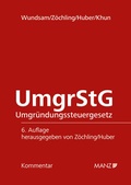Cover: Umgr&uuml;ndungssteuergesetz UmgrStG - Manz