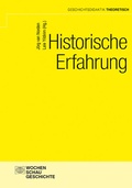Cover: Historische Erfahrung - Wochenschau Verlag