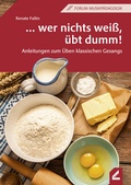 Cover: . wer nichts wei&szlig;, &uuml;bt dumm! - Wi&szlig;ner-Verlag