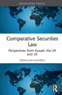 Cover: Comparative Securities Law - Routledge