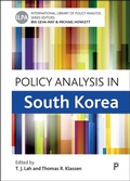 Cover: Policy Analysis in South Korea - Policy Press